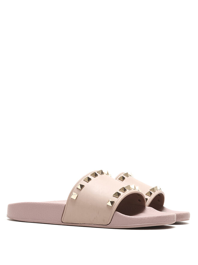 VALENTINO GARAVANI Valentino Garavani Studded Slides