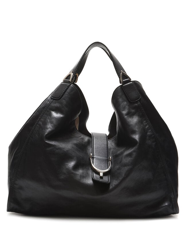 GUCCI Black Leather Bag