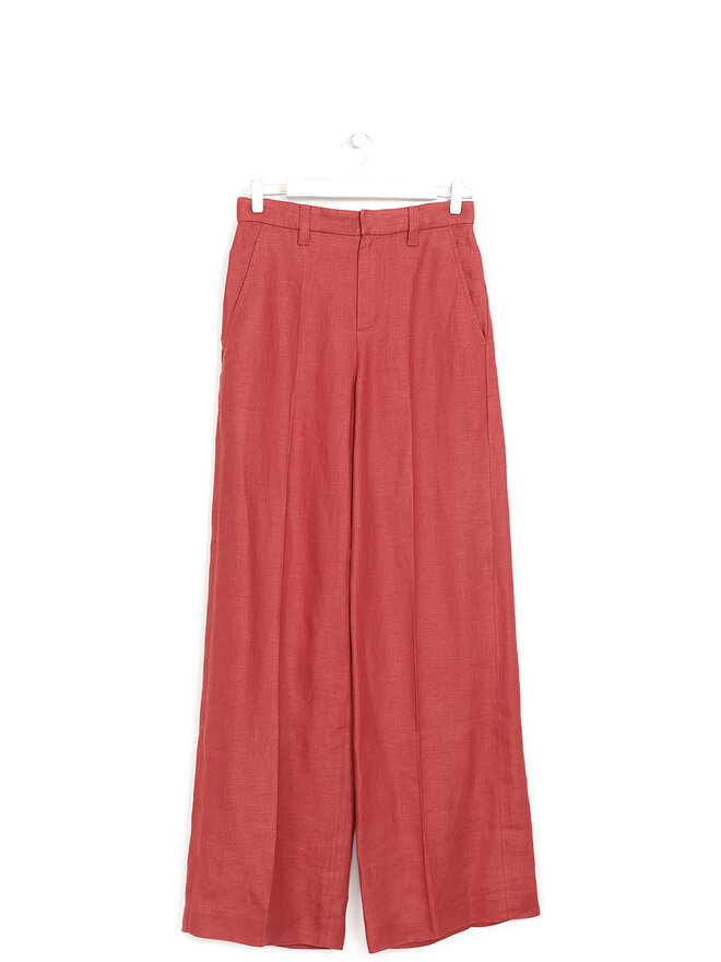 BRUNELLO CUCINELLI Straight Leg Rust Pants