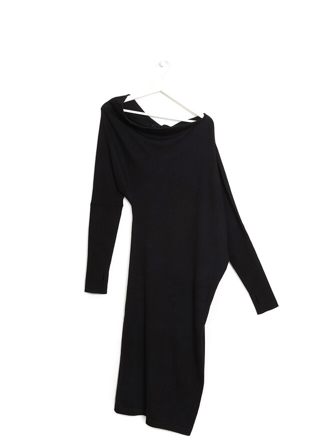 TOM FORD Robe à manches longues en cachemire et soie