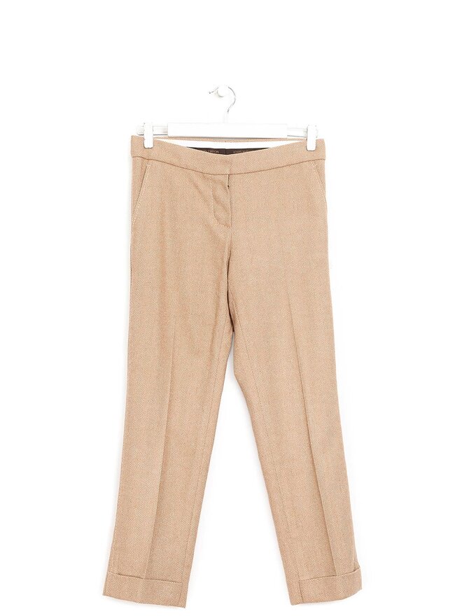 LOUIS VUITTON Pantalon en laine à chevrons