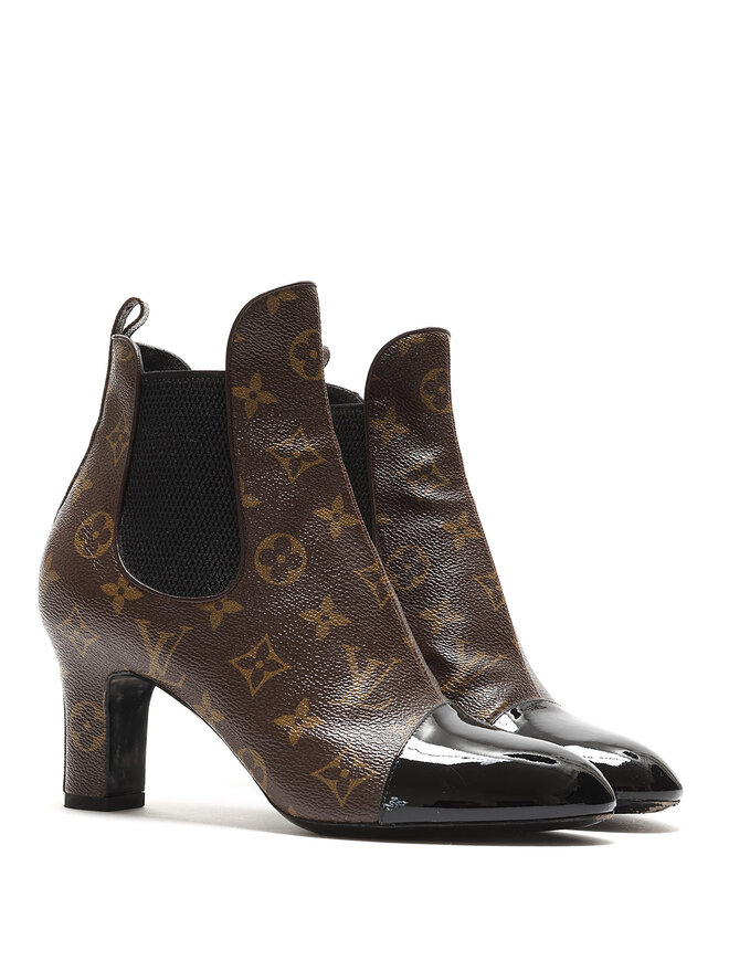 LOUIS VUITTON Monogram Canvas Boots