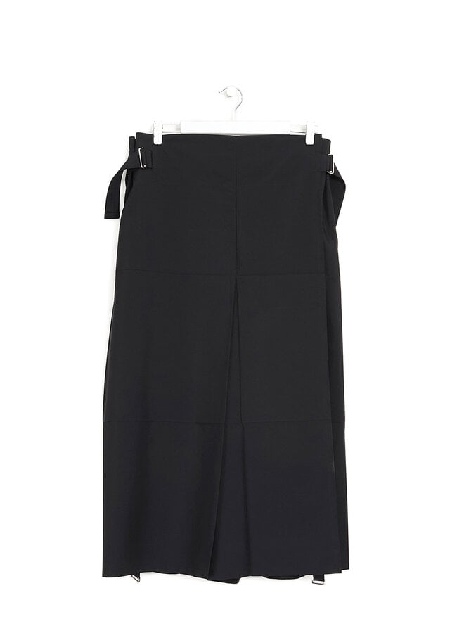 132 5. Issey Miyake Culotte Shorts with Side Buckles