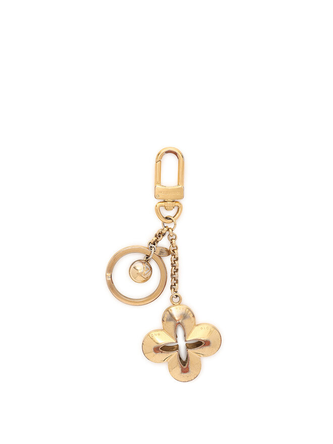 LOUIS VUITTON Gold-Tone Metal Bag Charm