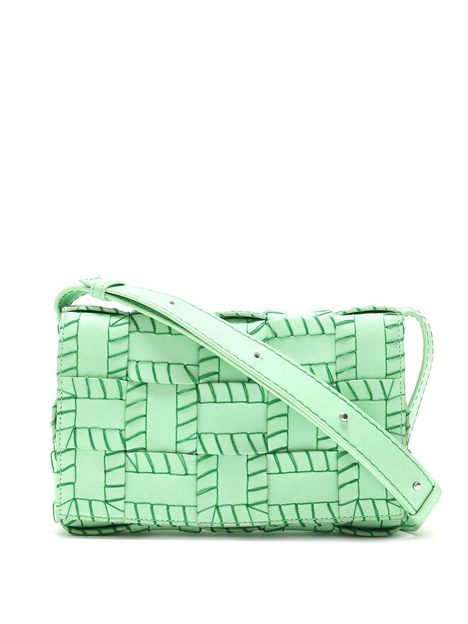 BOTTEGA VENETA Sac à bandoulière Intrecciato Baseball Stitch