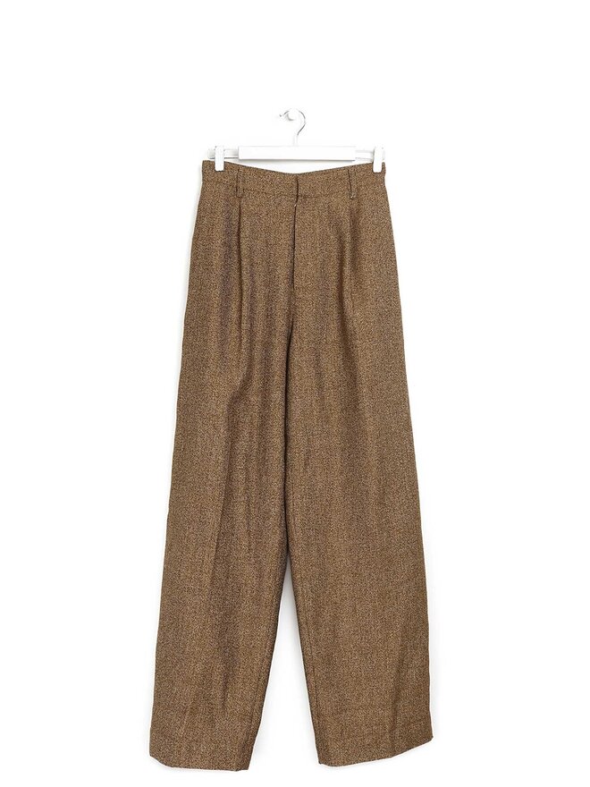 DARKPARK Danielle Wide-Leg Linen Trousers