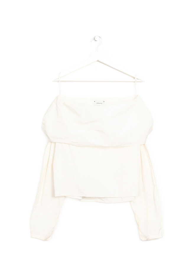 LEMAIRE Chemise en coton à encolure large