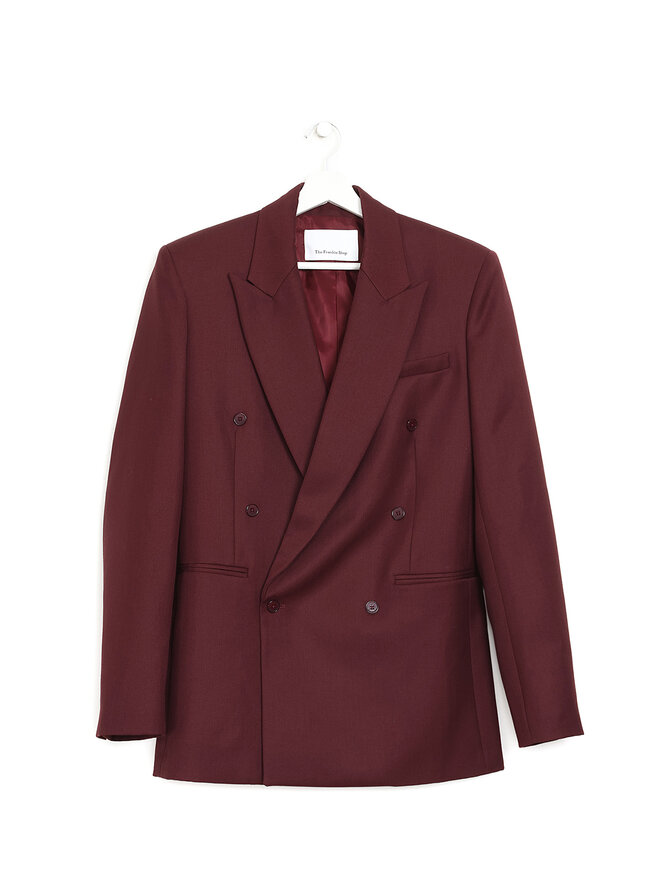 The Frankie Shop Blazer structuré en laine Monterey