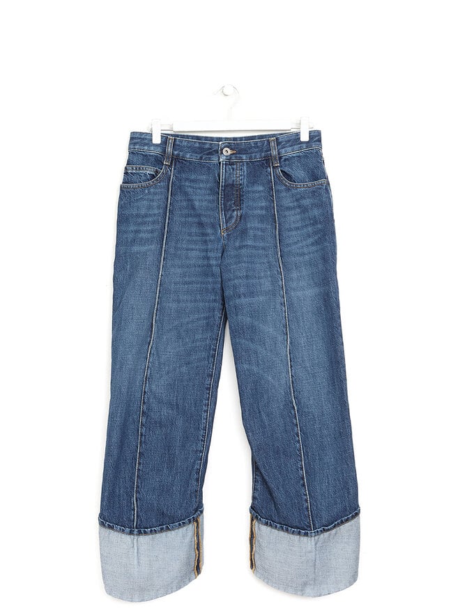 BOTTEGA VENETA Cropped Denim Jeans