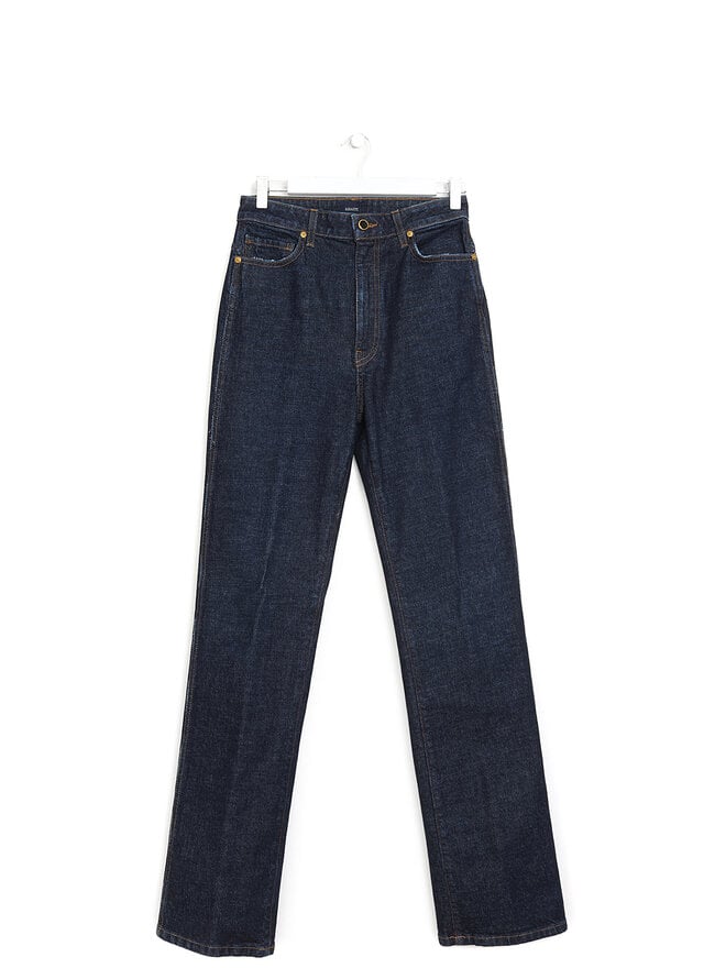 KHAITE Danielle Slim Leg Denim Jeans