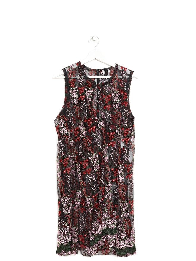 JUNYA WATANABE Floral Sleeveless Dress and Tube Skirt Set