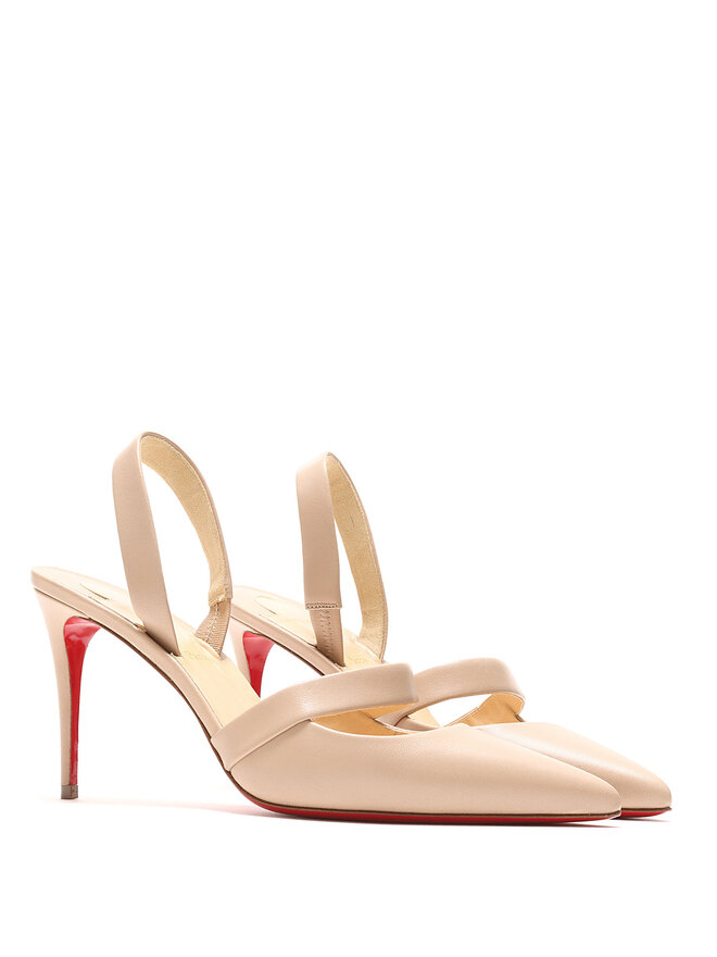 Christian Louboutin Specchio Slingback Stiletto Heels