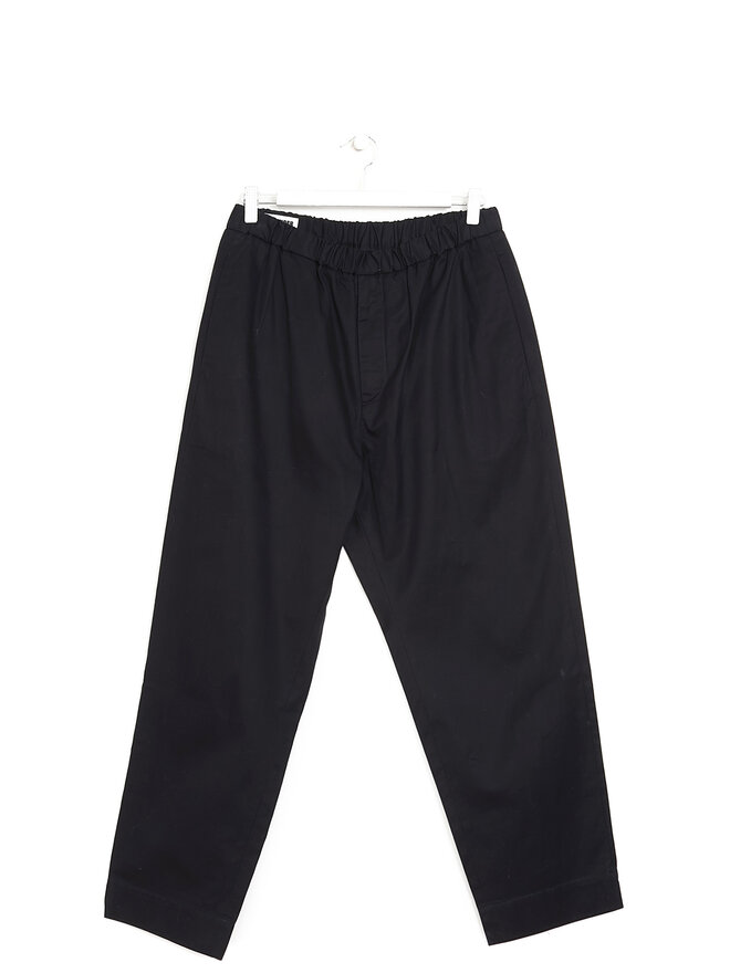 JIL SANDER Pantalons en Coton à Taille Élastique