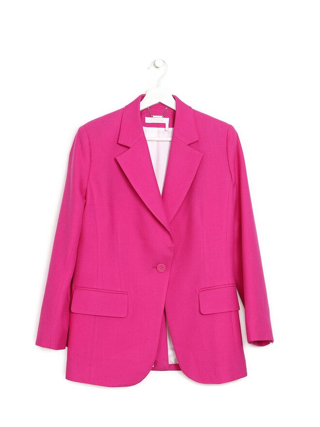 Chloé Single Button Wool Blazer