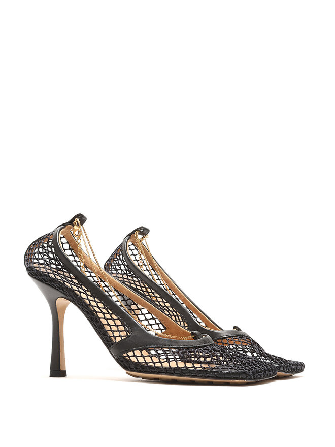 BOTTEGA VENETA Escarpins en Mesh à Chaîne