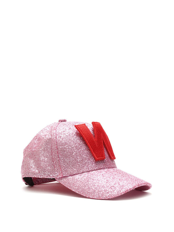 WALTER VAN BEIRENDONCK Casquette Pailletée 'M'
