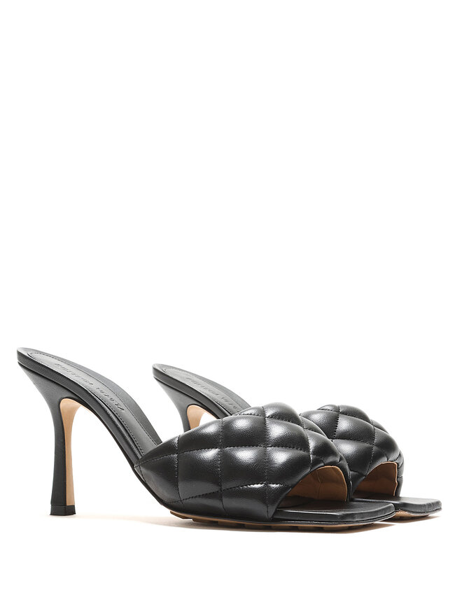 BOTTEGA VENETA Quilted Leather High-Heel Sandals
