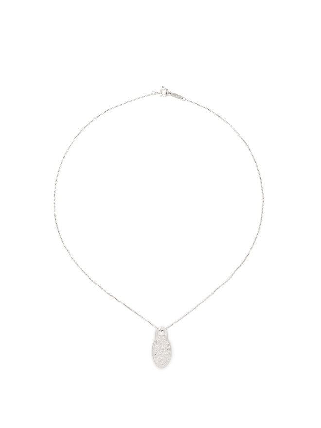 Tiffany & Co. Floral Motif Pendant Necklace
