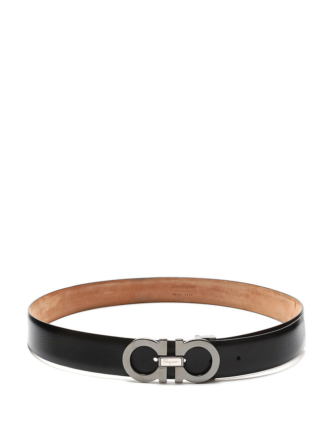 Salvatore Ferragamo Ceinture en cuir à boucle signature