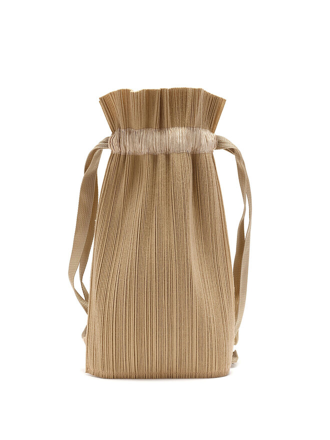 ISSEY MIYAKE PLEATS PLEASE Sac à Cordons Pleats Please