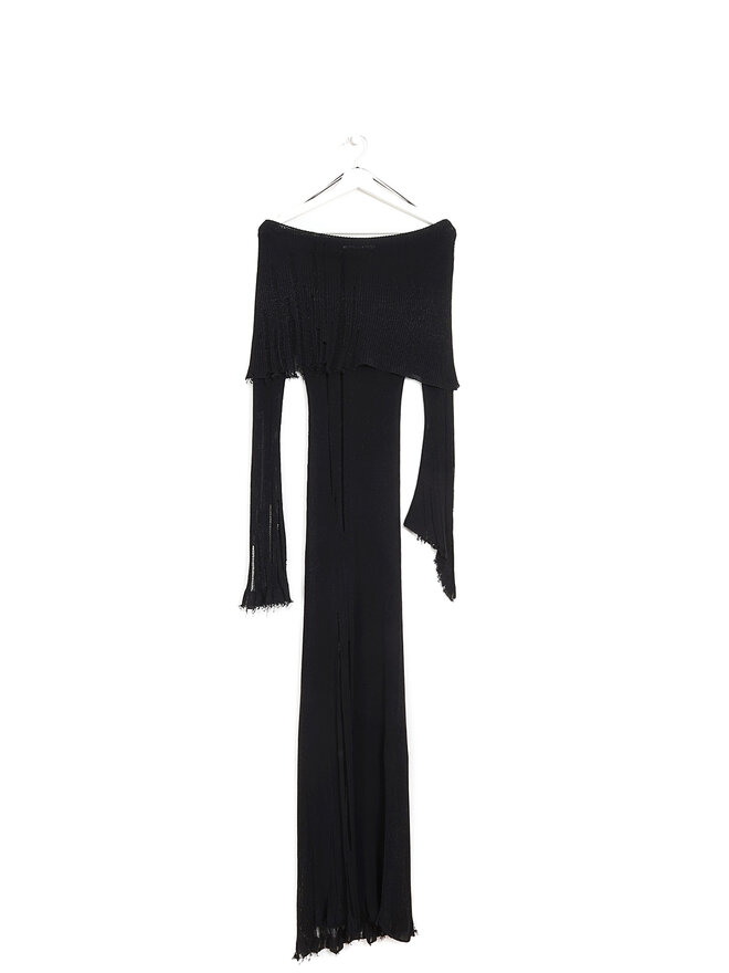 Acne Studios Kismut Gummy Cotton Dress