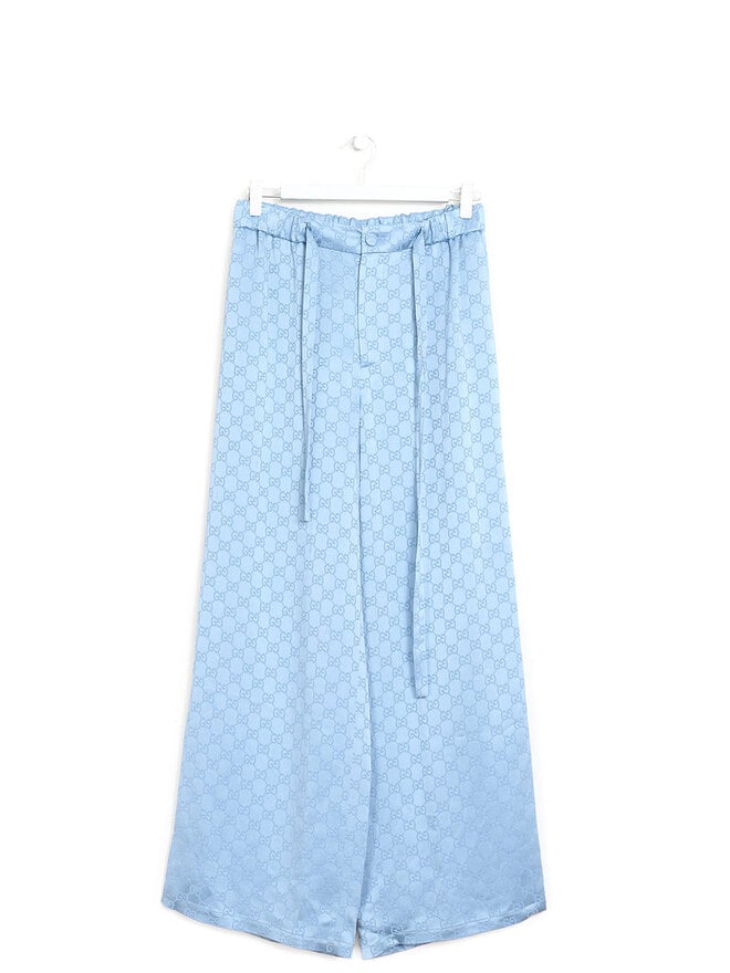 GUCCI Gucci Monogram Viscose Pants
