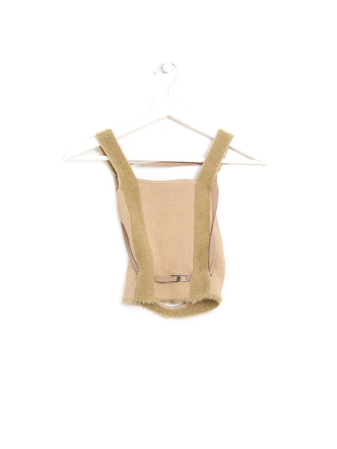 JACQUEMUS Haut en Maille Dos Ouvert