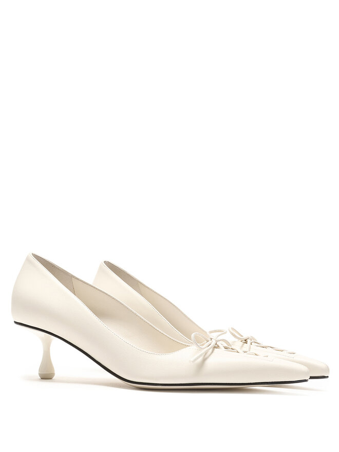 JIMMY CHOO Escarpins en Cuir Beige