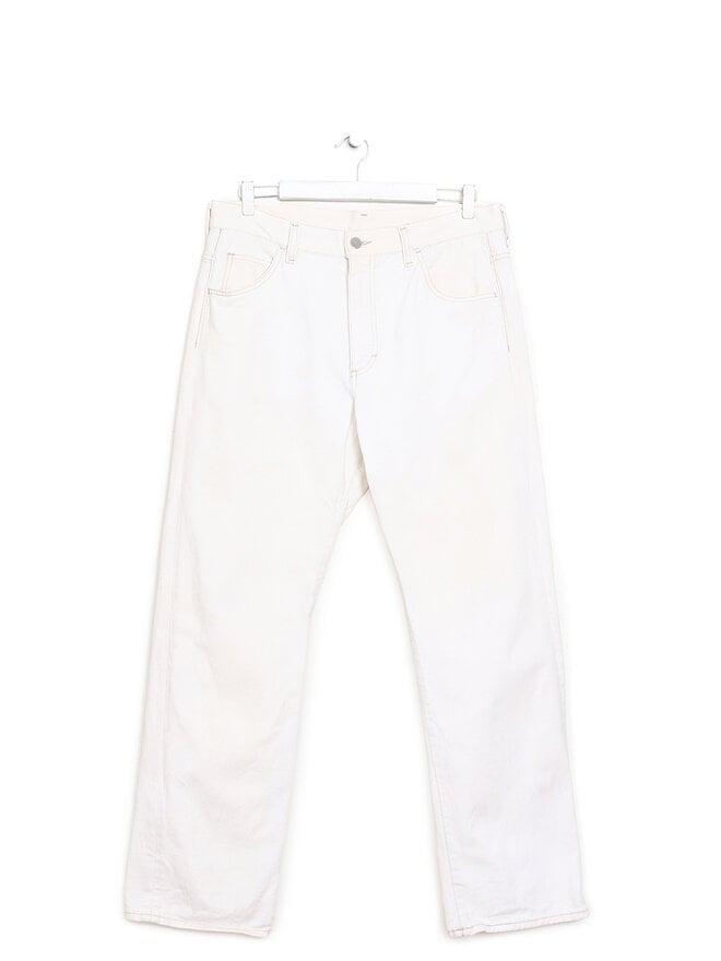 Acne Studios Beige Appliqué Pocket Jeans
