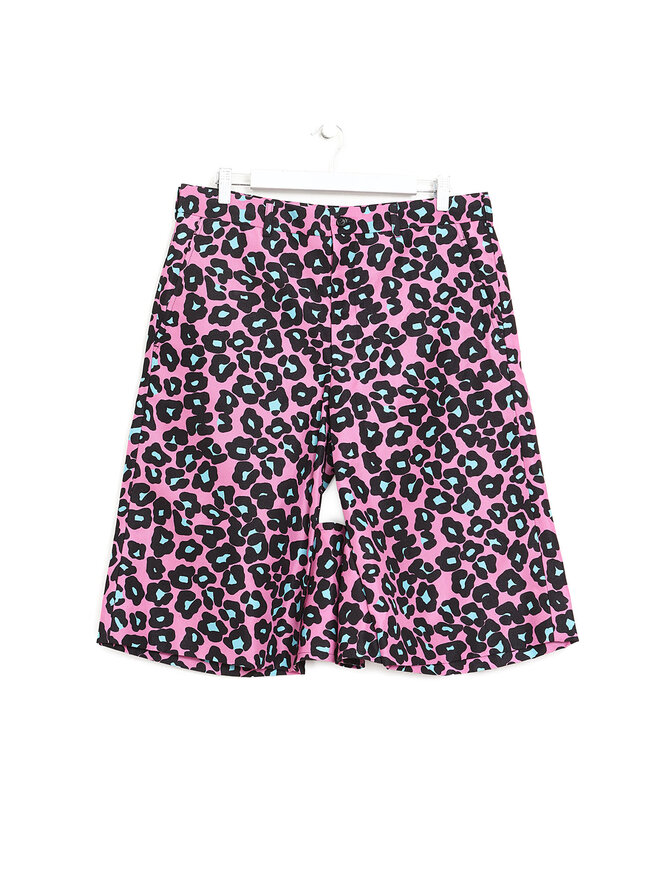 COMME des GARÇONS HOMME PLUS Shorts en Toile Imprimé Léopard