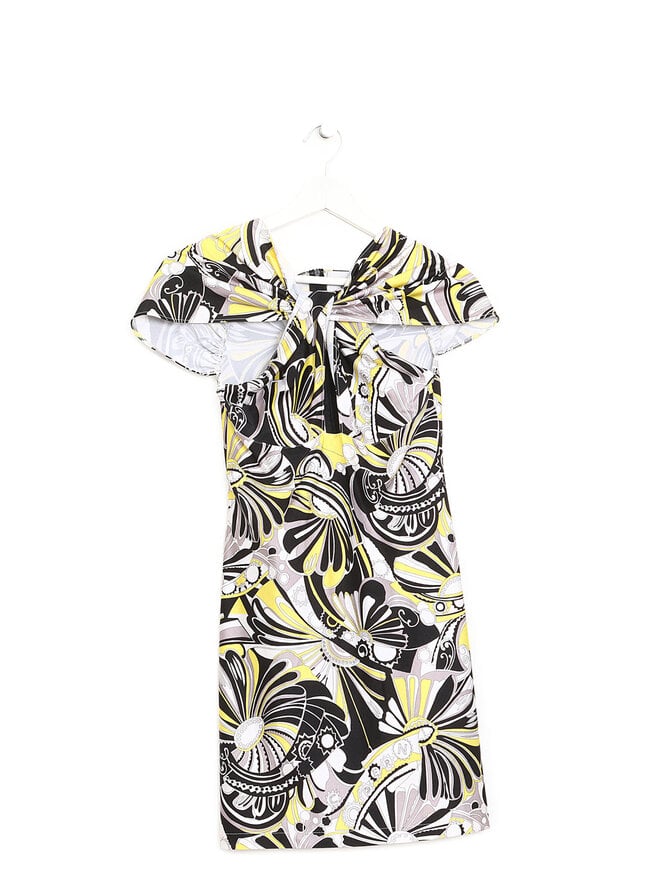 Coperni Abstract Print Dress