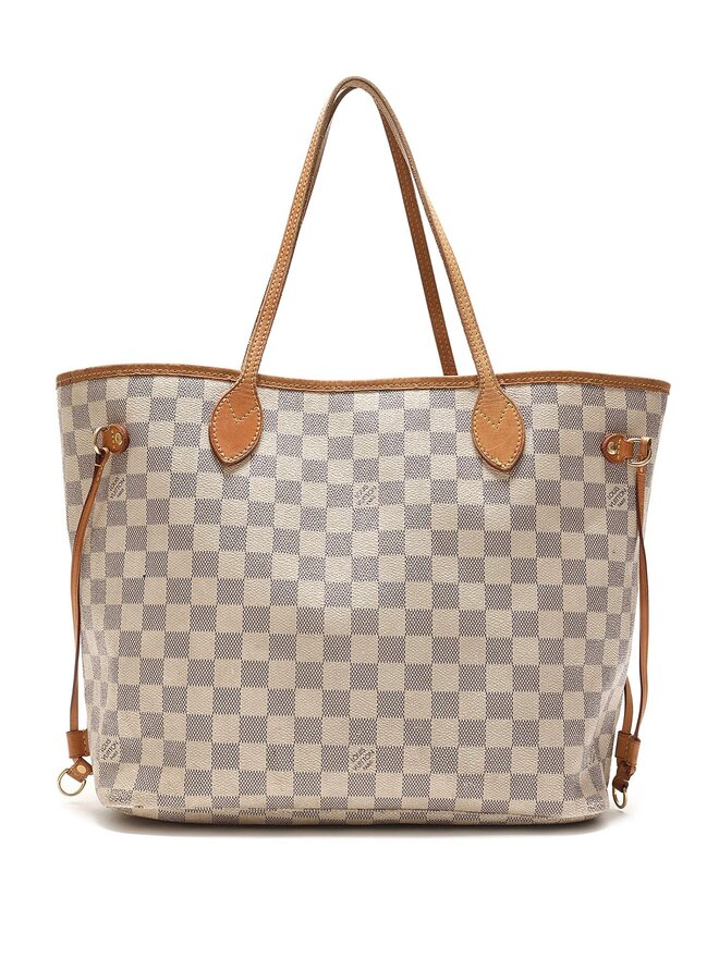 LOUIS VUITTON Cabas Neverfull MM Damier Azur