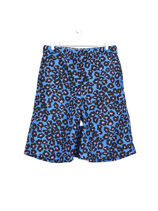 COMME des GARÇONS HOMME PLUS Shorts en Toile Imprimé Léopard