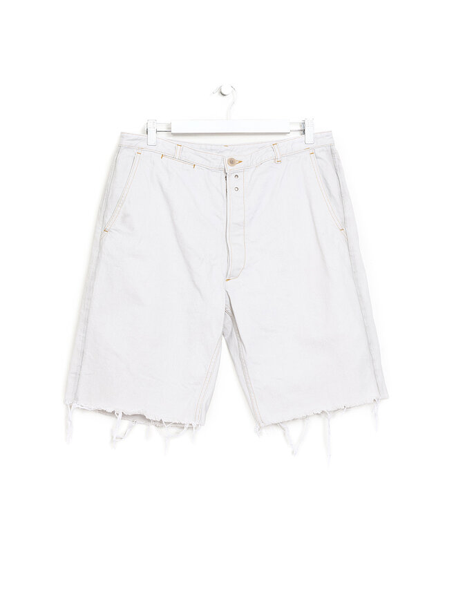 Maison Margiela Cropped Cotton Shorts