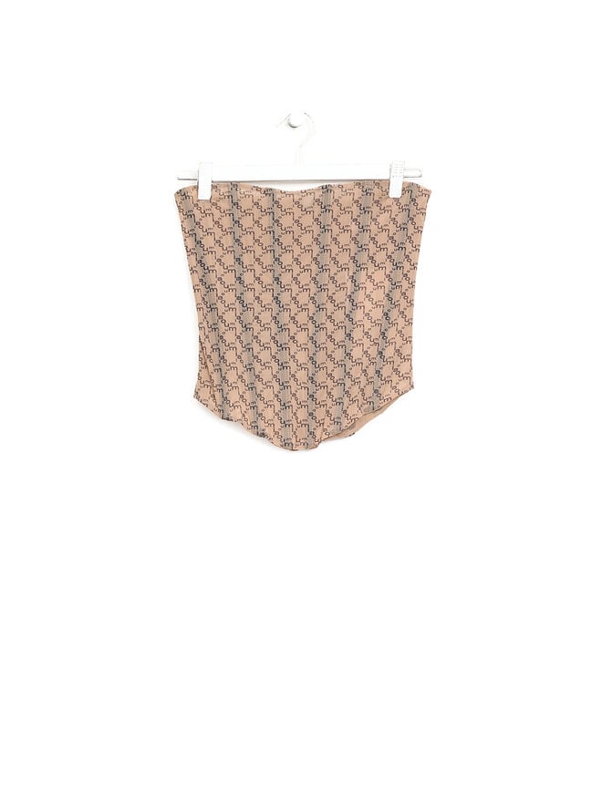 MIAOU Beige Mesh Peri Corset
