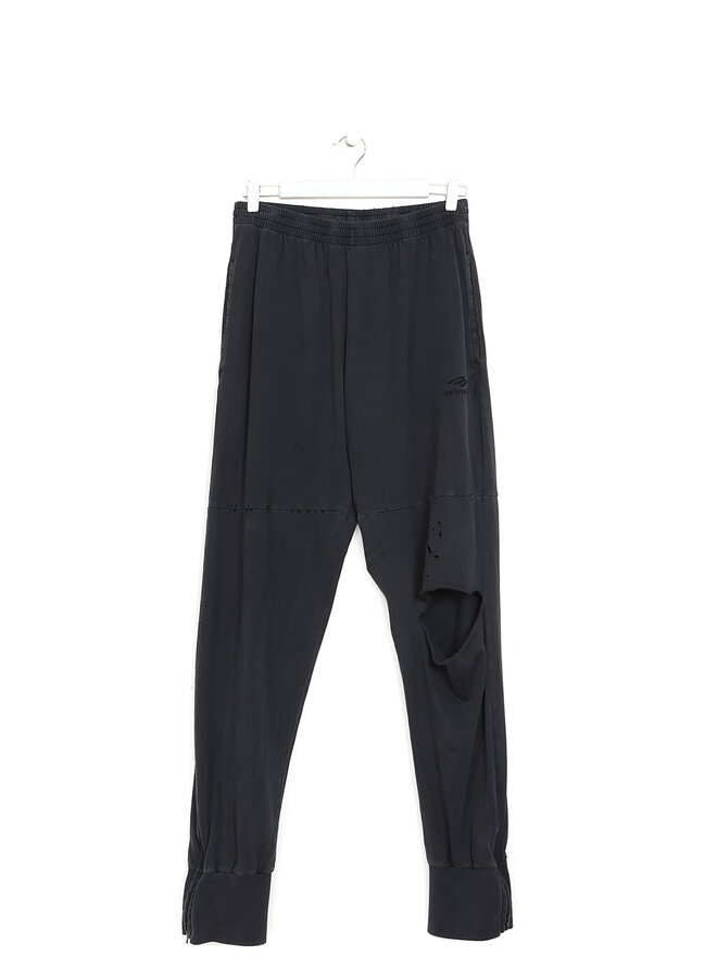 BALENCIAGA Casual Fit High-Rise Cotton Pants