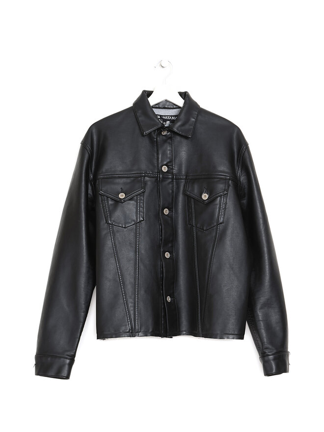 JUNYA WATANABE Faux Leather Jacket