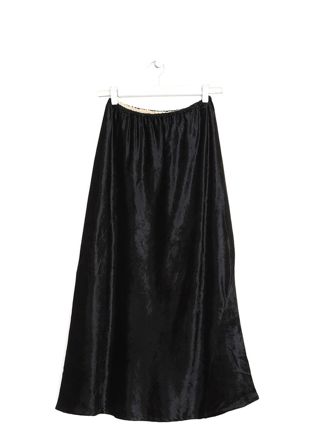 JIL SANDER Jupe Midi en Velours