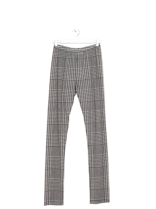 MM6 Maison Margiela Slim Sheer Plaid Pants
