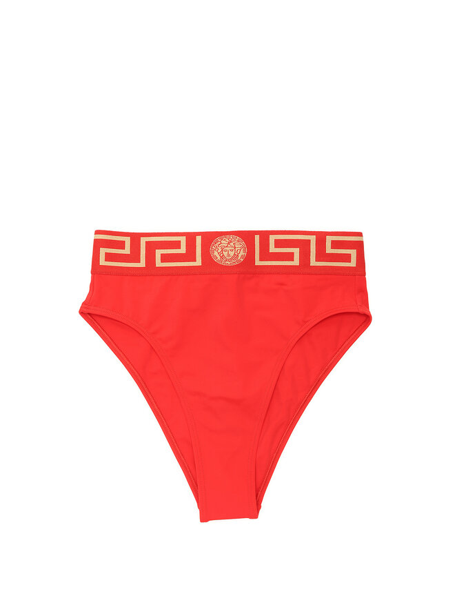 VERSACE Red Bikini Bottoms