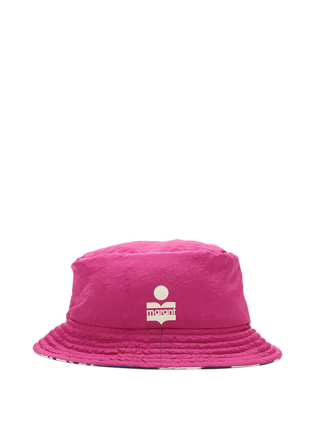 ISABEL MARANT Chapeau Bob Réversible à Motif Abstrait
