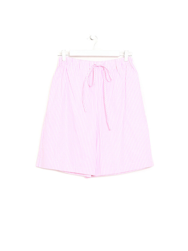 The Frankie Shop Striped Cotton Shorts