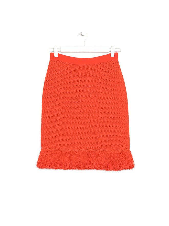BOTTEGA VENETA Ruffled Knit Skirt