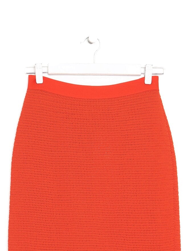 Bottega Veneta Ruffled Knit Skirt | RUSE
