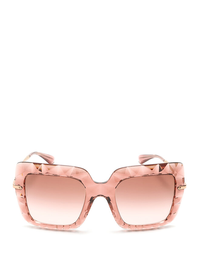 Dolce & Gabbana Lunettes de Soleil à Monture Havana Brown