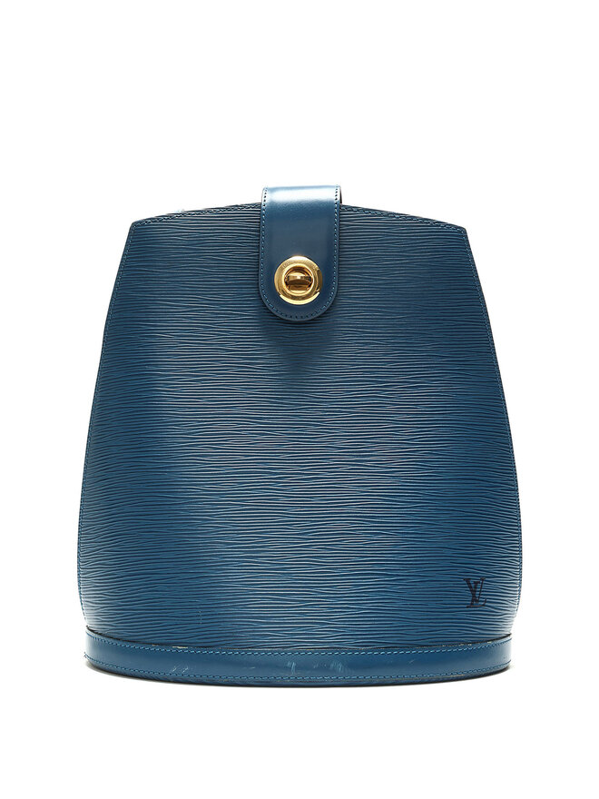 LOUIS VUITTON Cluny Epi Leather Bucket Bag