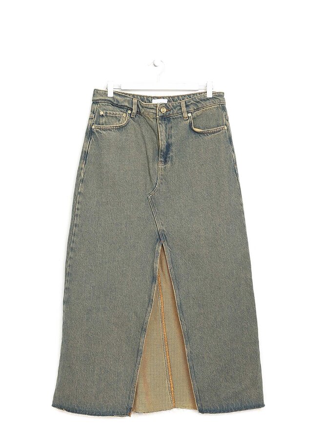 GANNI Denim Skirt in Blue