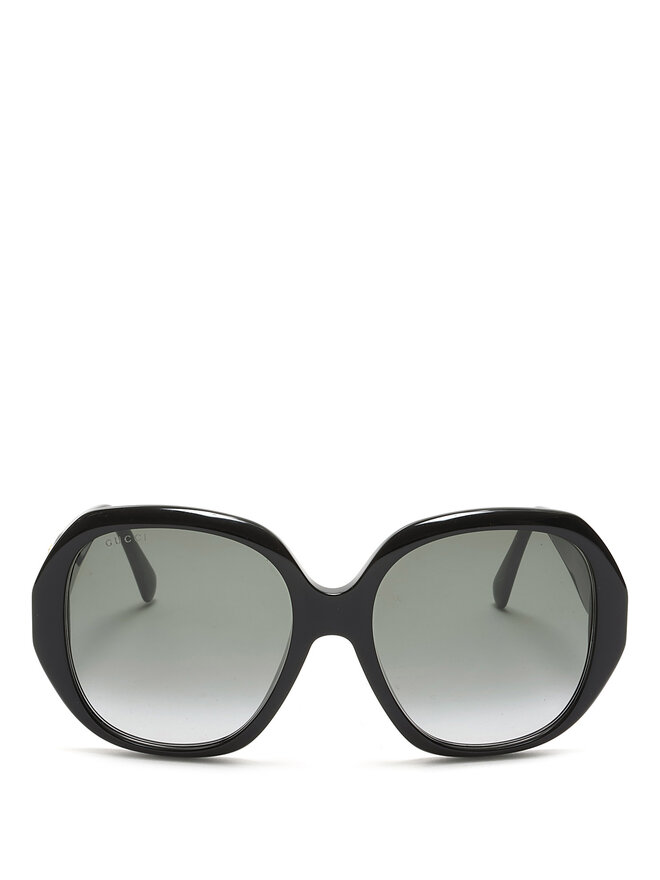 GUCCI Lunettes de soleil rondes oversize