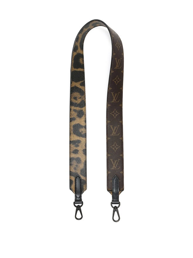 LOUIS VUITTON Monogram Leopard Strap