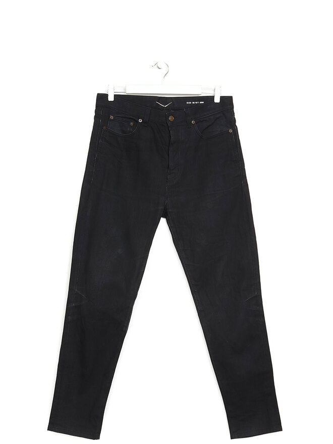 SAINT LAURENT Slim-Fit Black Jeans